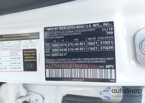 2020 Mercedes-Benz Gle 350 4Matic from USA, damaged, VIN 4JGFB4KBXLA146426